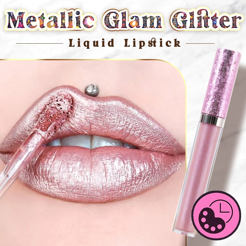Metallic Glam Glitter Liquid Lipstick