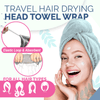 Travel Quick Hair Drying Head Towel Wrap