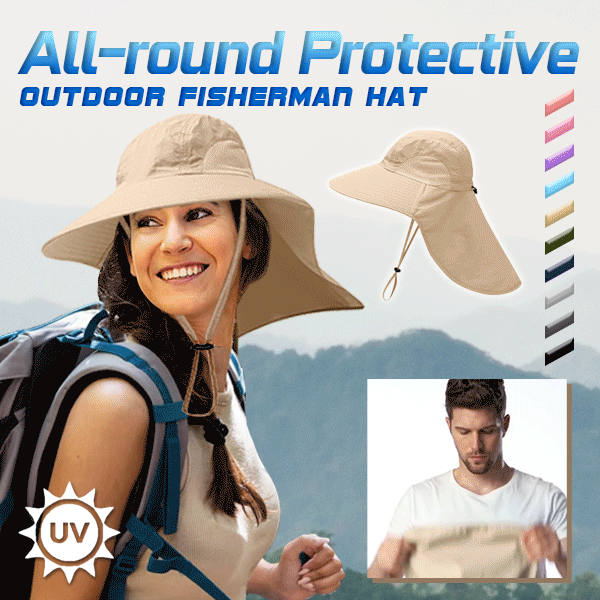 All-Round Protective Outdoor Fisherman Hat – Wishinglams