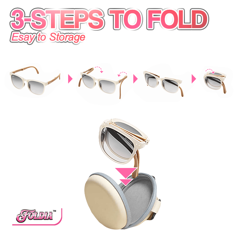 Foldia™ Tri-Fold Polarized Sunglasses