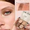 Load image into Gallery viewer, Romantic Toned 4-color Glittery Eyeshadow