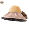 Load image into Gallery viewer, Foldable Anti-UV Ribbon Pouch Sun Hat