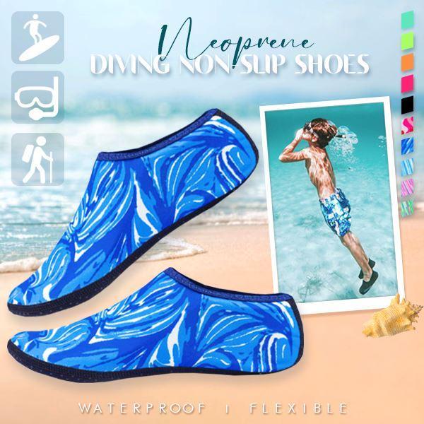 Neoprene Diving Non-Slip Shoes Outdoor mikgoodies Camouflage Blue XXL 